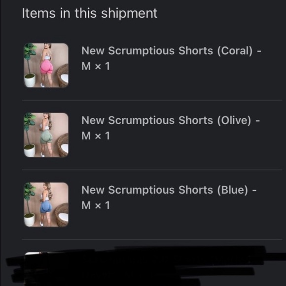 🌷PeachyBunz new scrumptious shorts🌷 - Picture 4 of 4